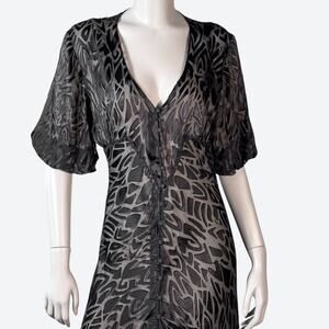 Olivia von Halle x Disney NEW Delphine Atora Maleficent Womens M Whimsygoth